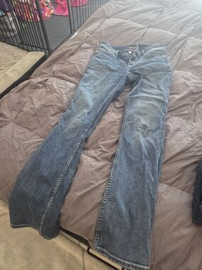 Shyanne Women's Blue Flare Jeans